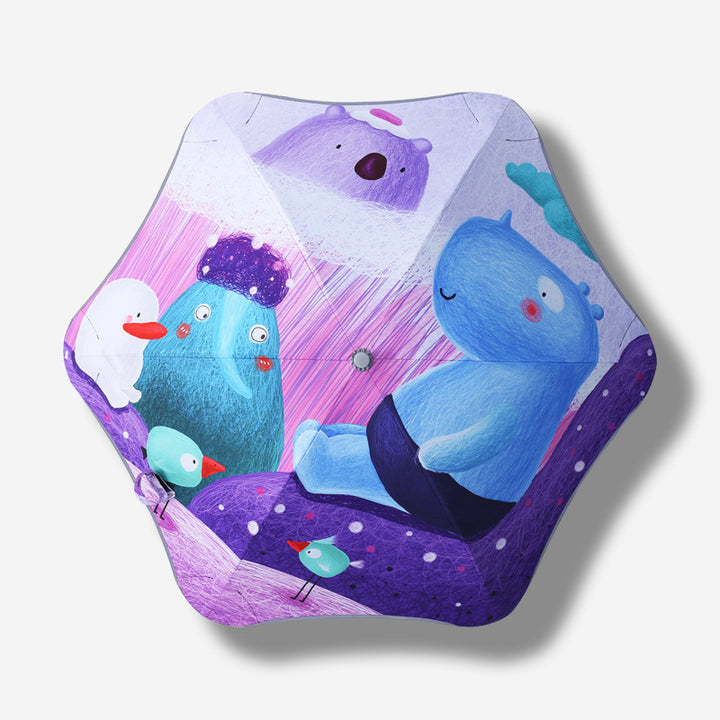 Women Children's Umbrella with Dinosaur Design Kalsten