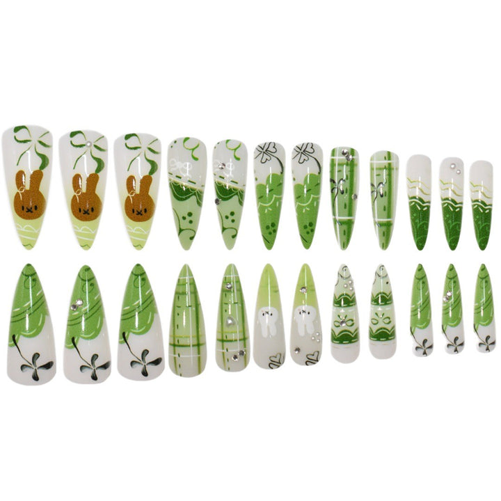 Decorative 3D Themed Press-On Nails Kalsten
