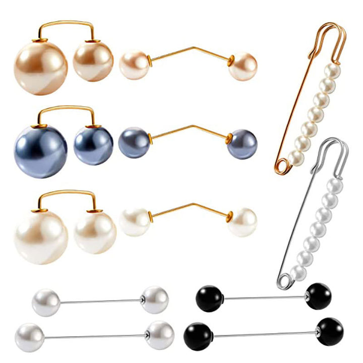 Modern Double Ball Ear Cuff Set Kalsten
