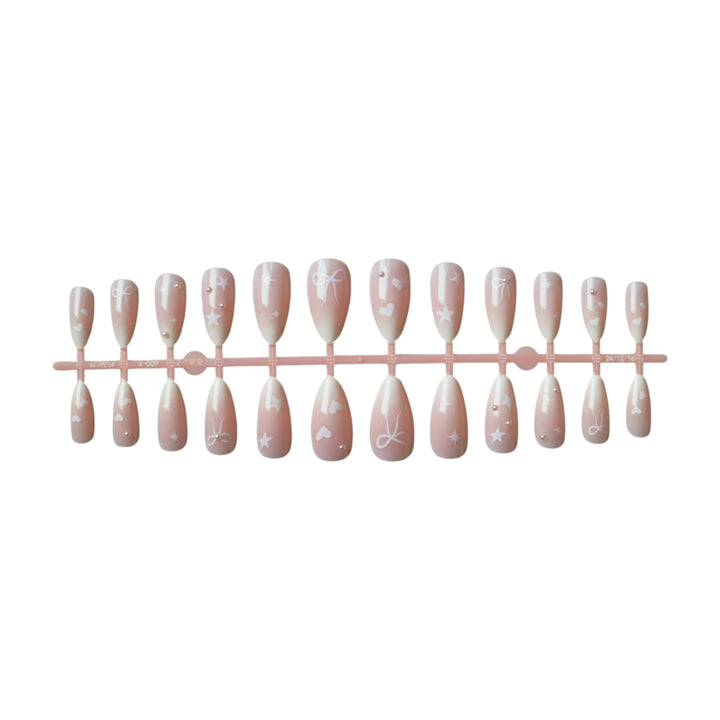 Elegant Stiletto Nail Art Set