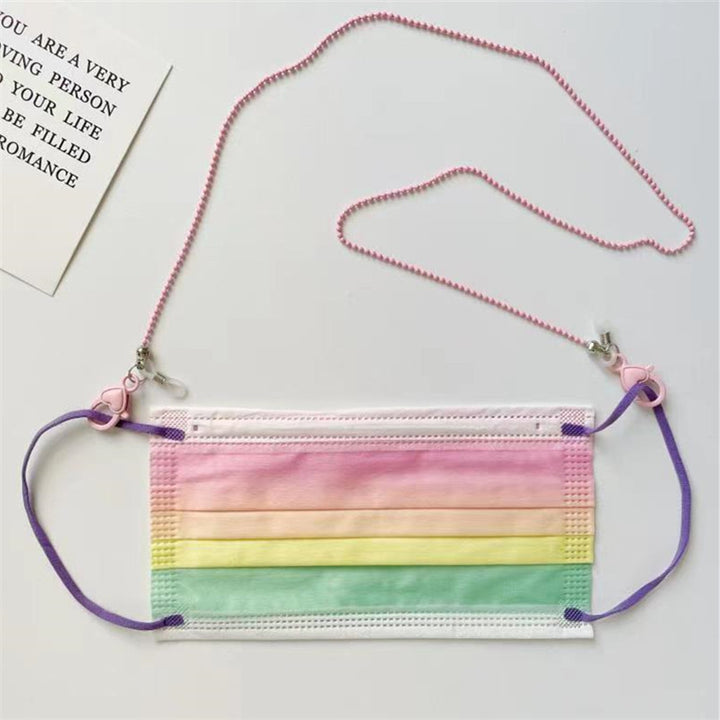 Fashionable glasses chain with heart pendant Kalsten