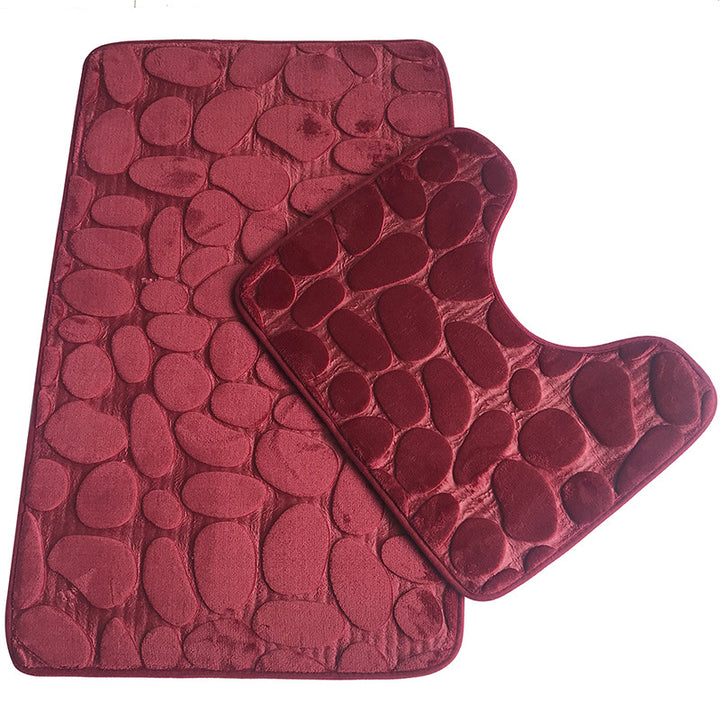 Home Bath Rug Set Kalsten
