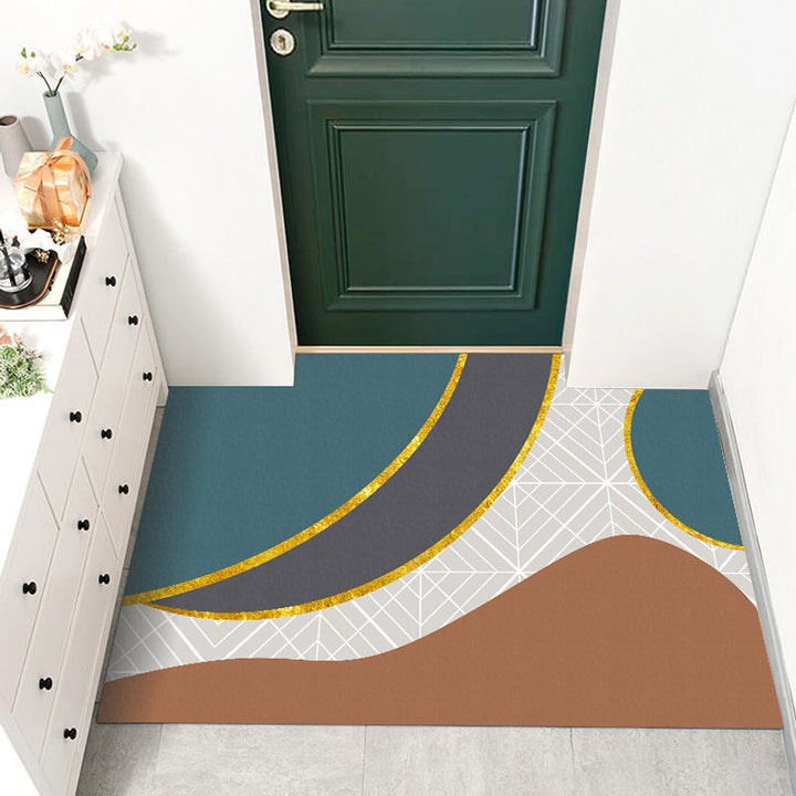 Geometric Decorative Entrance Mat
