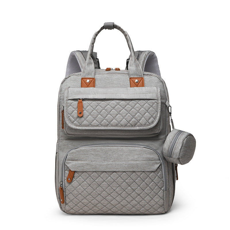 Multi-Functional Quilted Travel Backpack Kalsten
