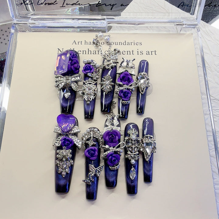 Premium 3D Decorative Nail Art Extensions