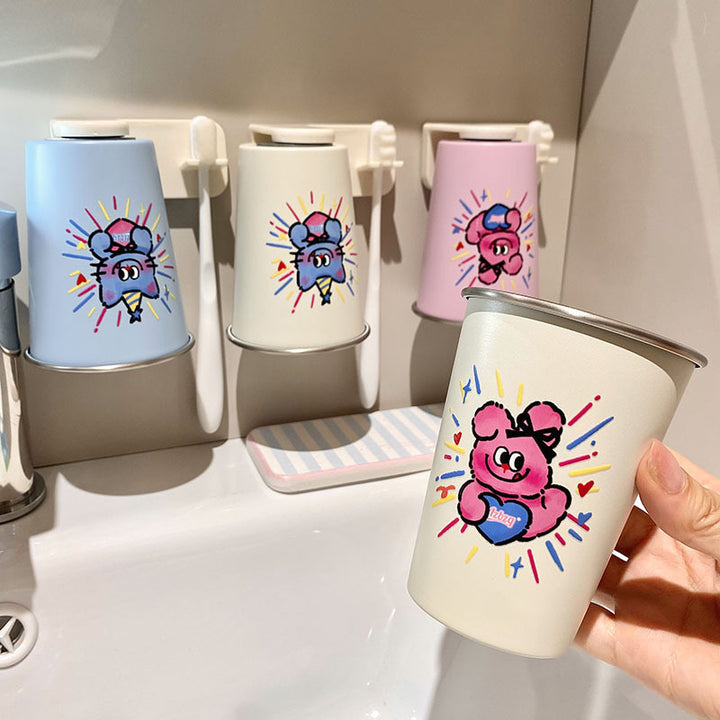 Wall cup holder with creative animal design Kalsten