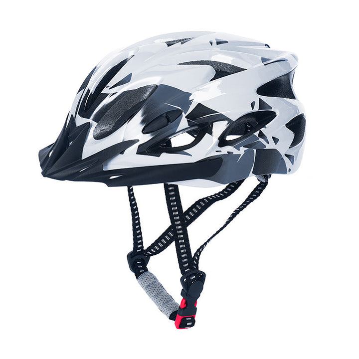 adjustable ventilated road and mountain cycling helmet with visor and rear dial fit Kalsten