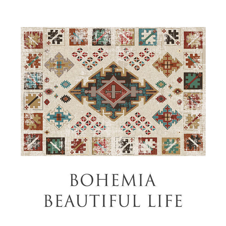 Decorative Patchwork Area Rug Kalsten