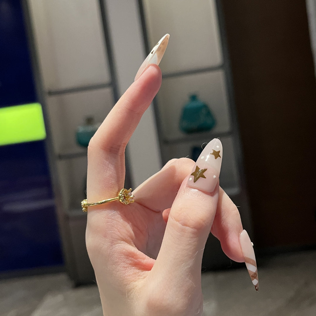 Artistic Press-On Nail Set Kalsten