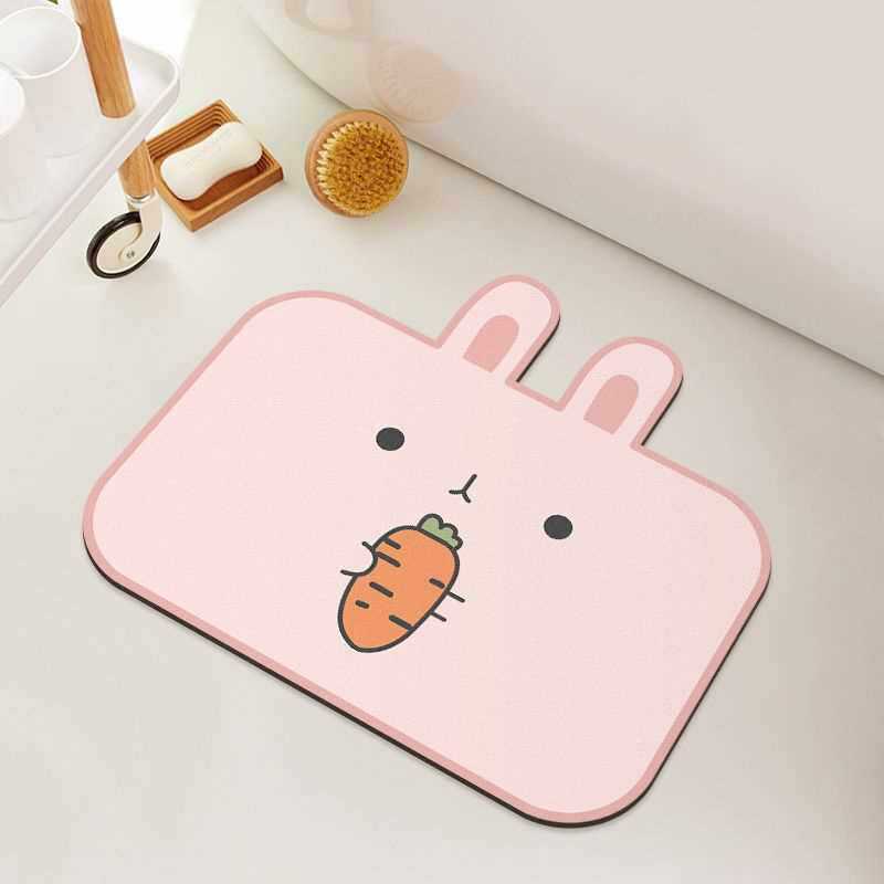 Playful Penguin Bath Mat