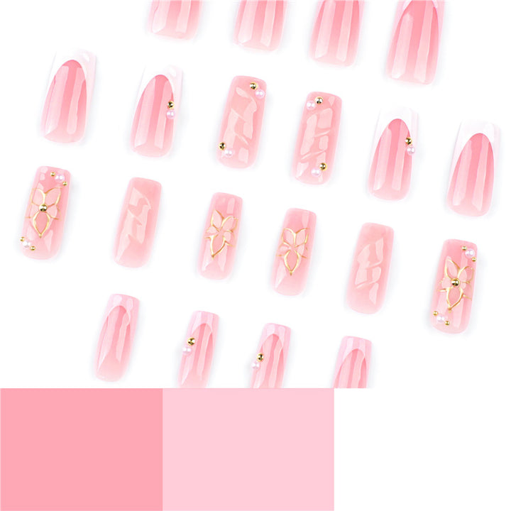 Elegant Long-Lasting Press-On Nail Art Kalsten