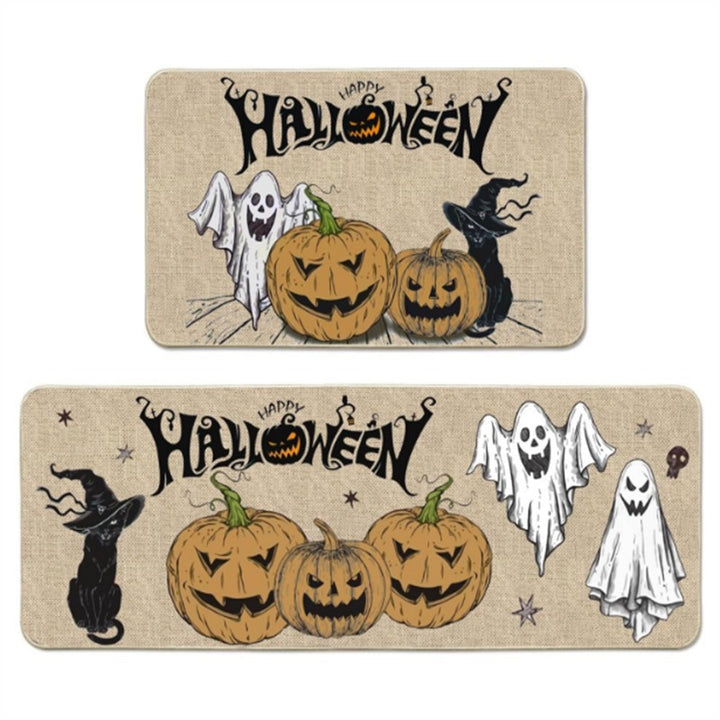 Halloween Themed Kitchen Mat Set