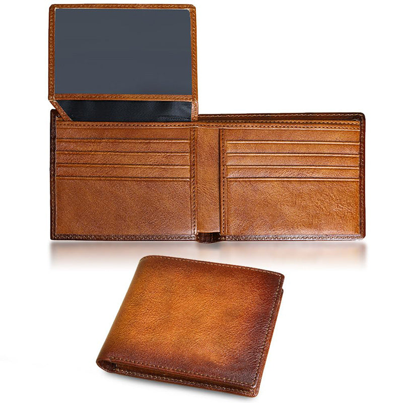 Classic Tri-Fold Leather Wallet Kalsten