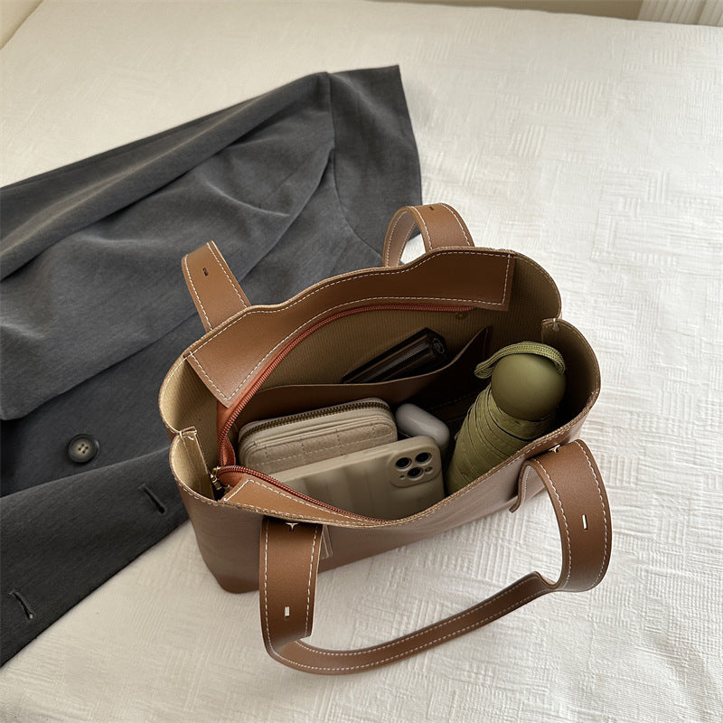 Minimalist Structured Tote Bag
