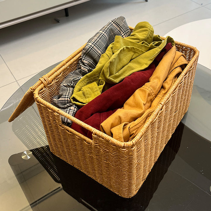 Women’s storage box made of woven material Kalsten