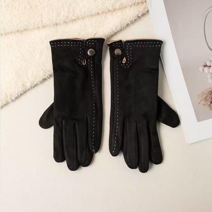Touchscreen Compatible Soft Leather Gloves Kalsten
