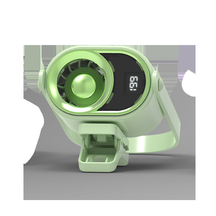 Unisex Portable Battery Fan with Digital Speed Display Kalsten