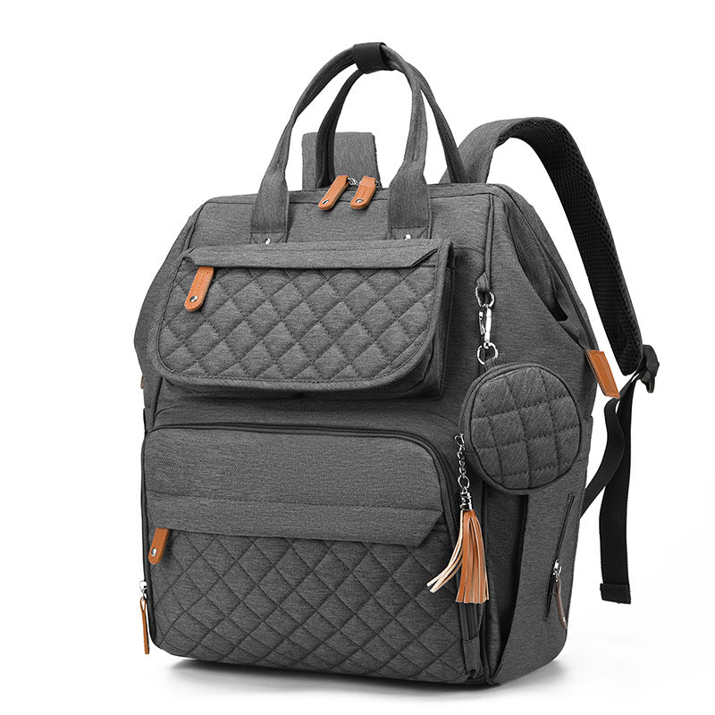 Multi-Functional Quilted Backpack Kalsten