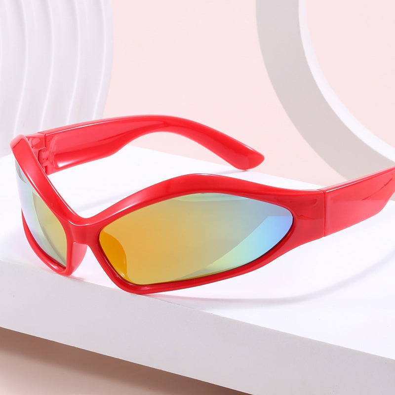 Women's Sporty Sunglasses with Aerodynamic Design Kalsten