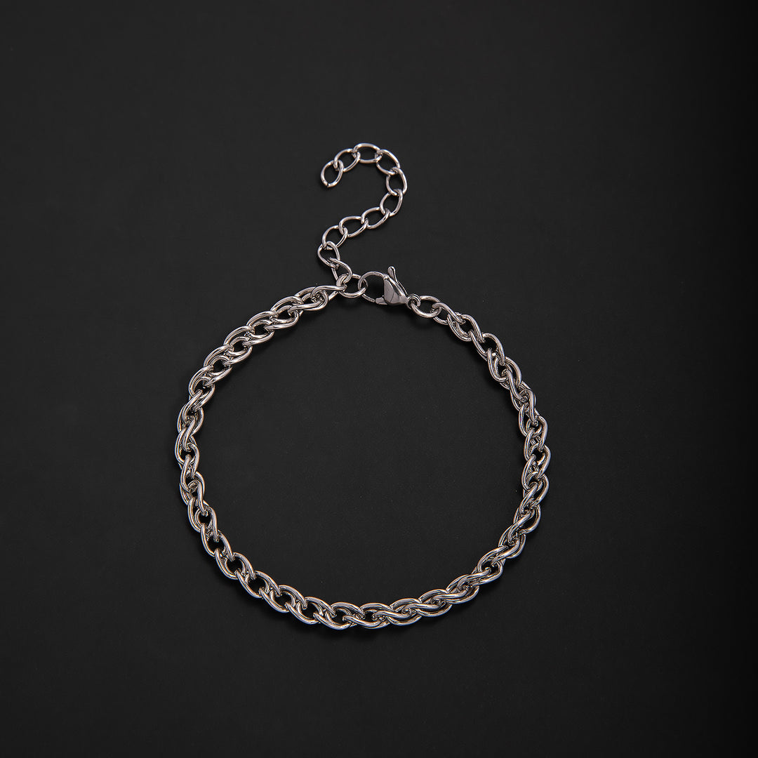 Elegant Geometric Link Bracelet Kalsten