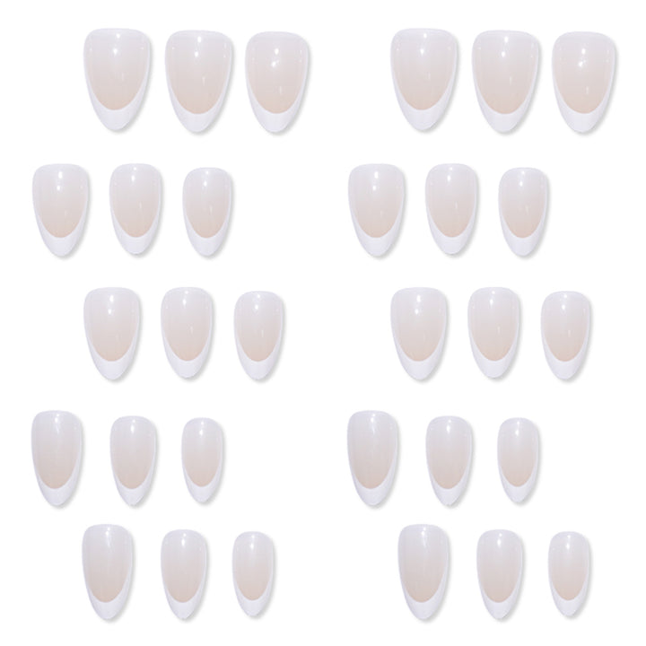 French Tip Press-On Nail Set