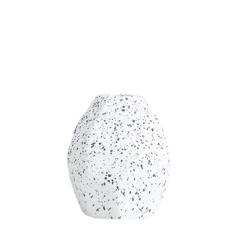 Geometric Decorative Ceramic Vase Kalsten