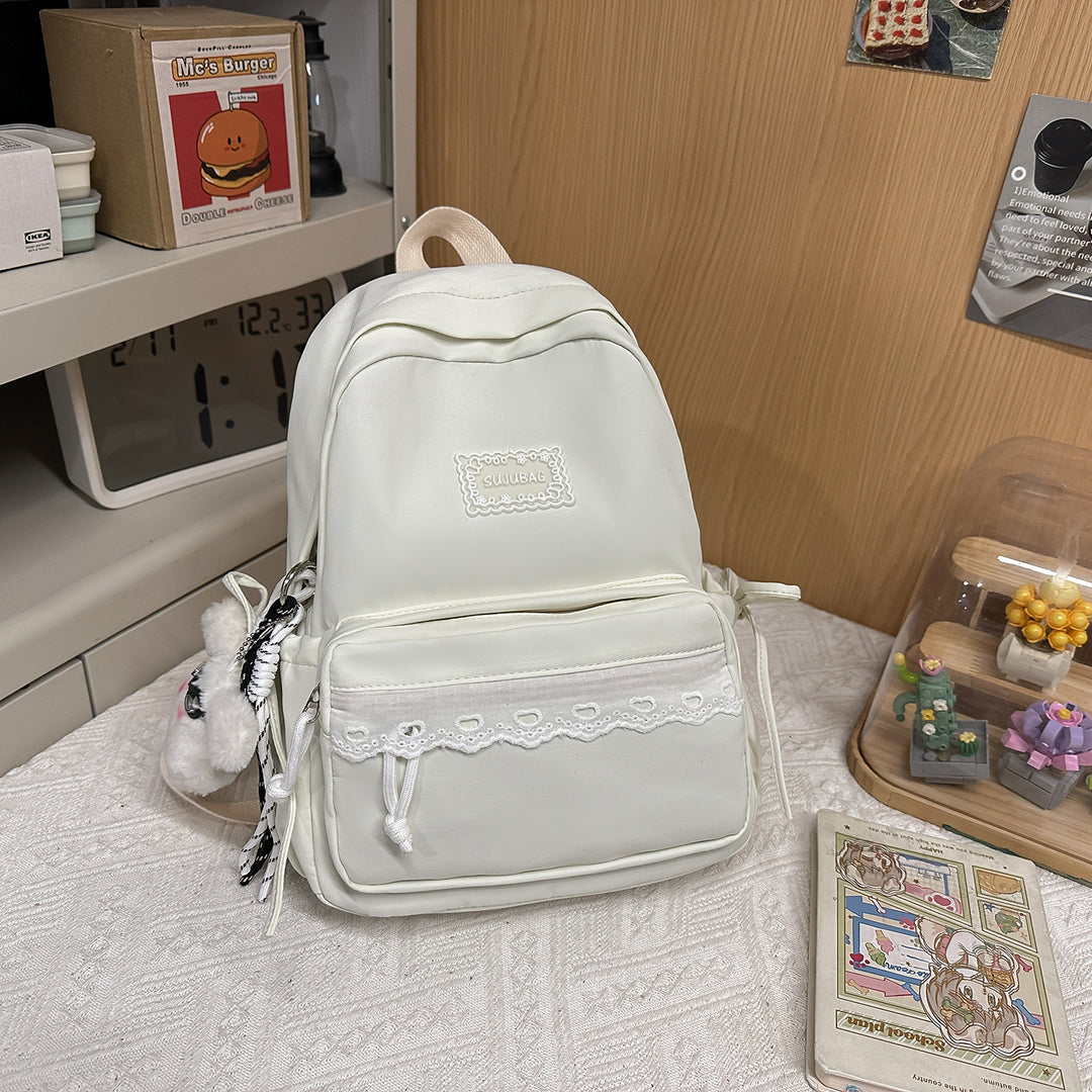 Stylish Compact Mini Backpack with Cute Accents Kalsten
