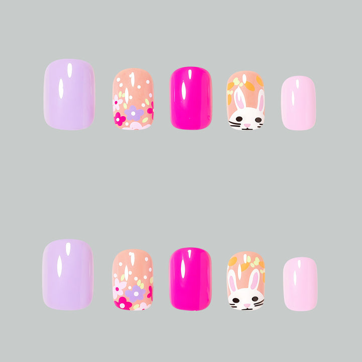 Floral Themed Nail Art Design Kalsten