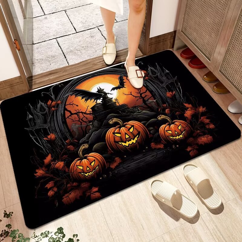 Halloween-Themed Decorative Welcome Mat Kalsten 1790150936