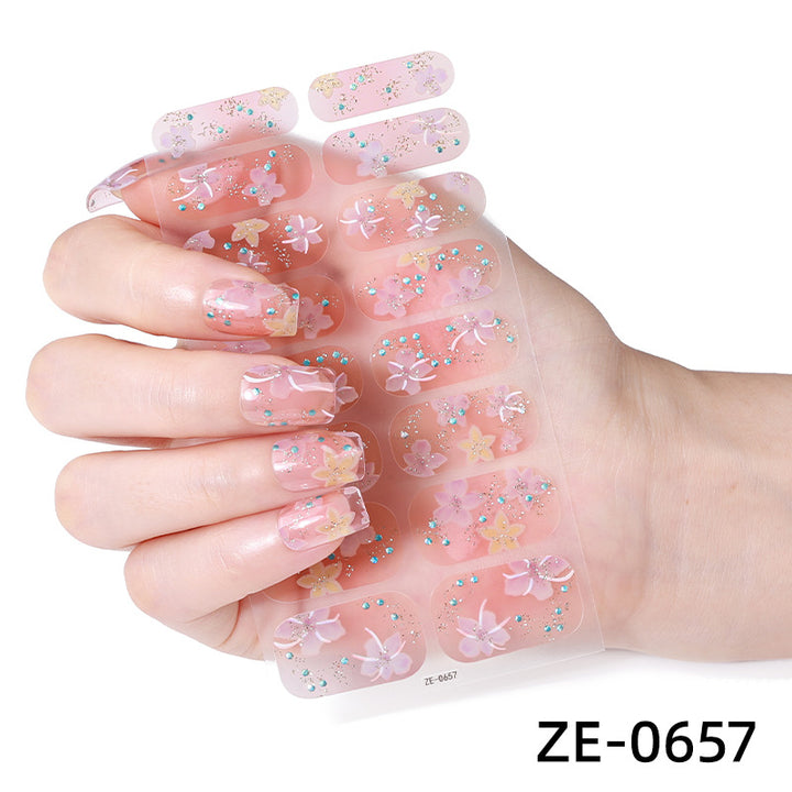 Floral Nail Art Stickers