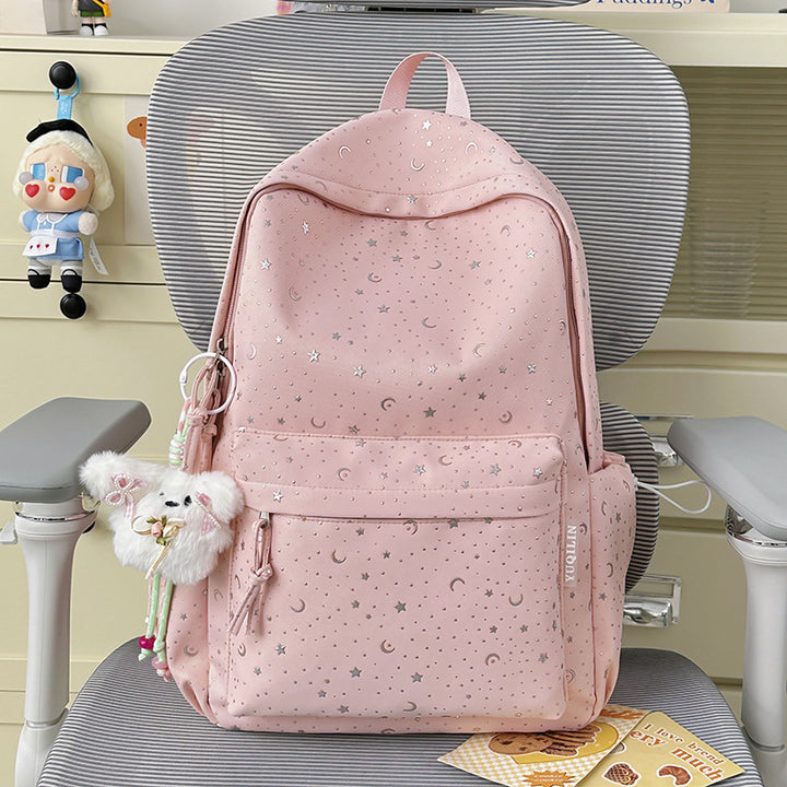Starry Print School Backpack Kalsten