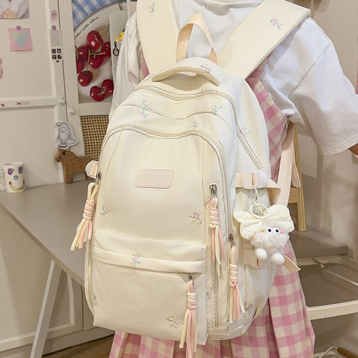 Cute Embroidered Casual Backpack Kalsten