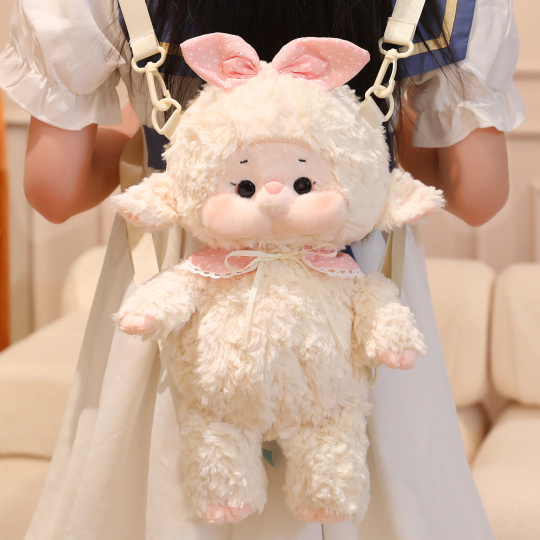 Plush Backpack in Cute Rabbit Design Kalsten