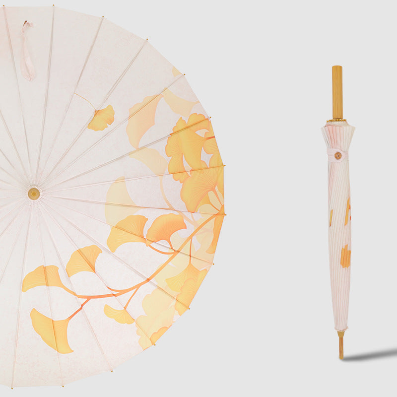 Women's Foldable Sun Shade Umbrella with Artistic Design Kalsten