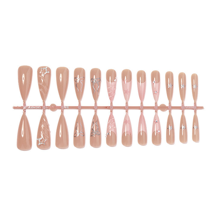 Nail set with glamour design Kalsten