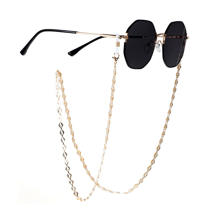Decorative Diamond-Linked Eyewear Chain Kalsten