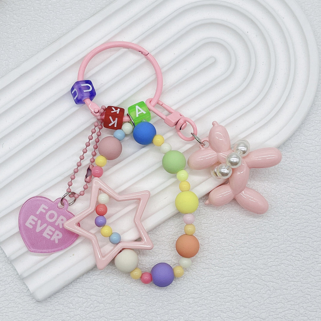 Colorful Themed Charm Keychain kalsten