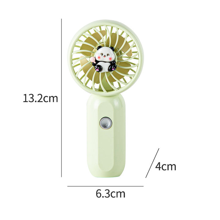 Women's Portable Hand Fan with Cute Panda Design Kalsten