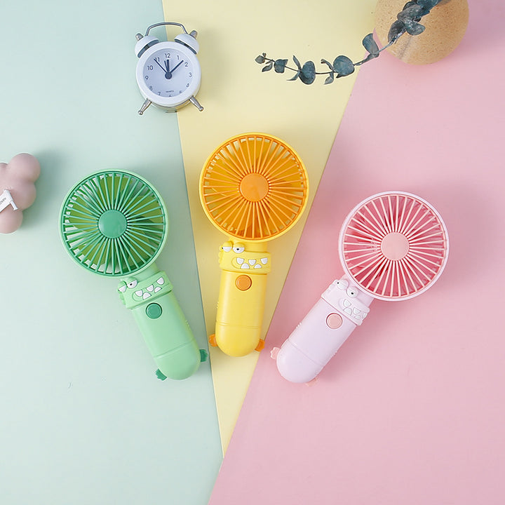 Unisex funny handheld fan with animal design and multiple speed settings Kalsten