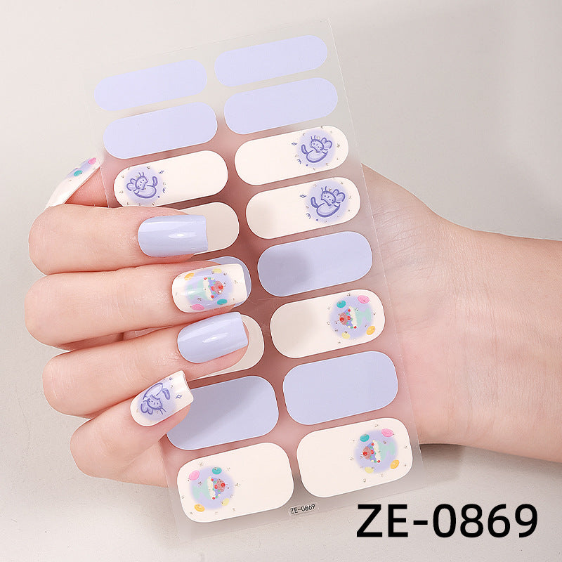Artistic Marble Nail Wraps