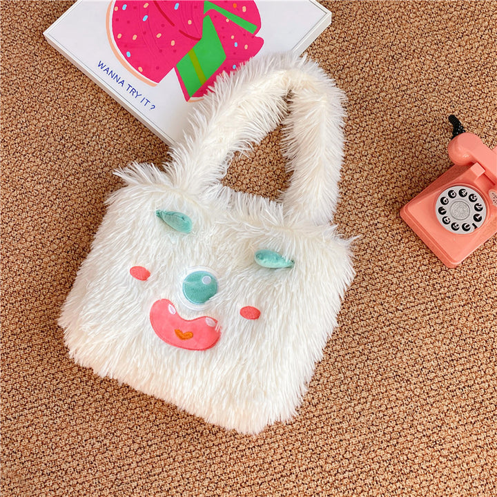 Playful Monster Plush Purse