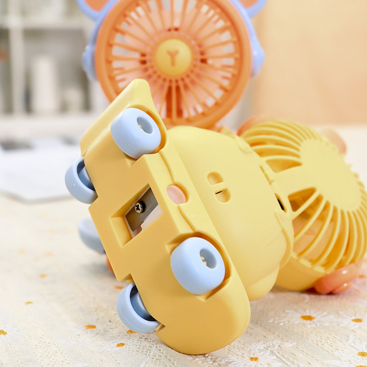 Women Portable Handheld Fan in Creative Animal Design Kalsten