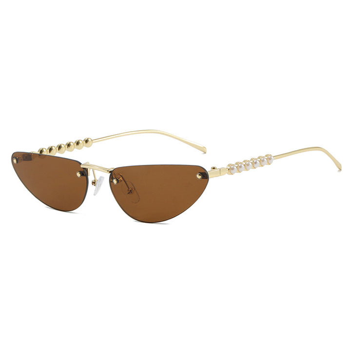 Women's Cat-Eye Sunglasses with Luxurious Details and Protective UV Filter Kalsten