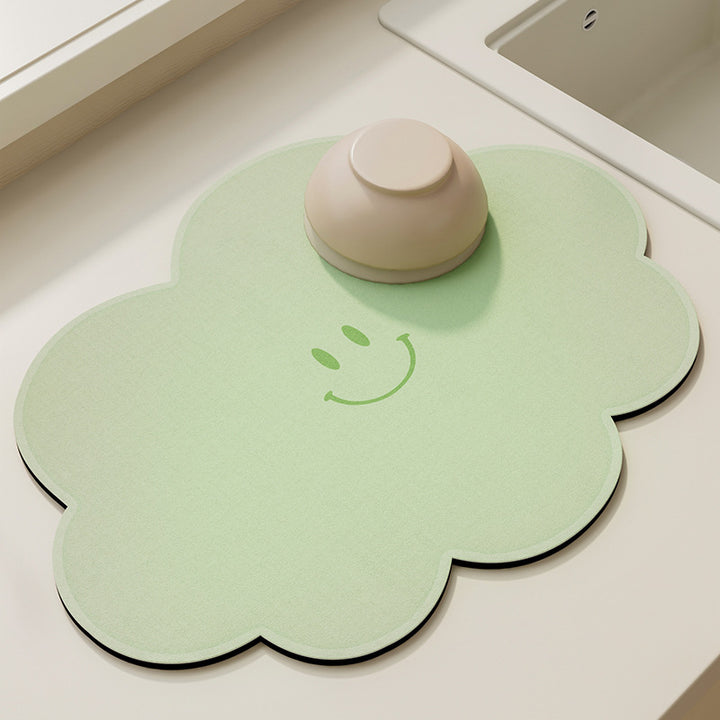 Cute Cloud Shaped Kitchen Counter Mat Kalsten