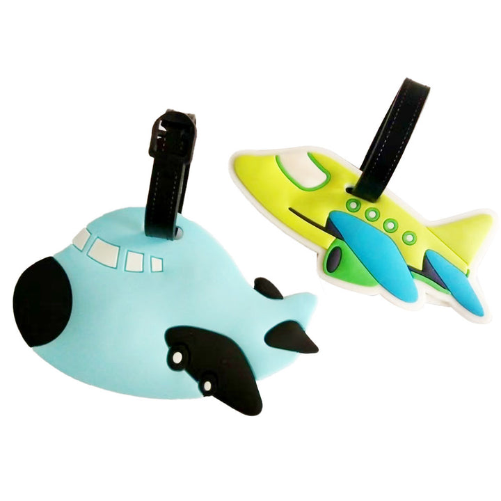 Unisex luggage tag in creative airplane design Kalsten