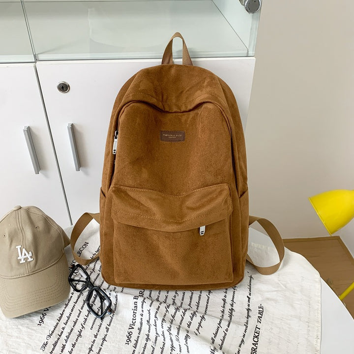 Stylish Suede Backpack Kalsten