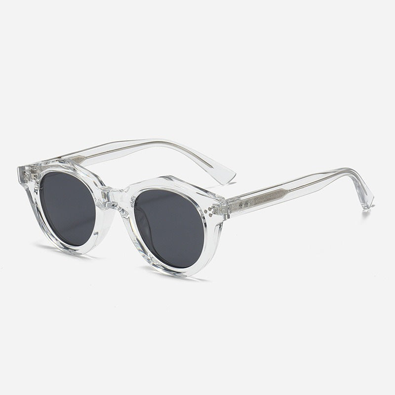 Women Designer Sunglasses with Polygonal Frame and Fashionable Accents Kalsten