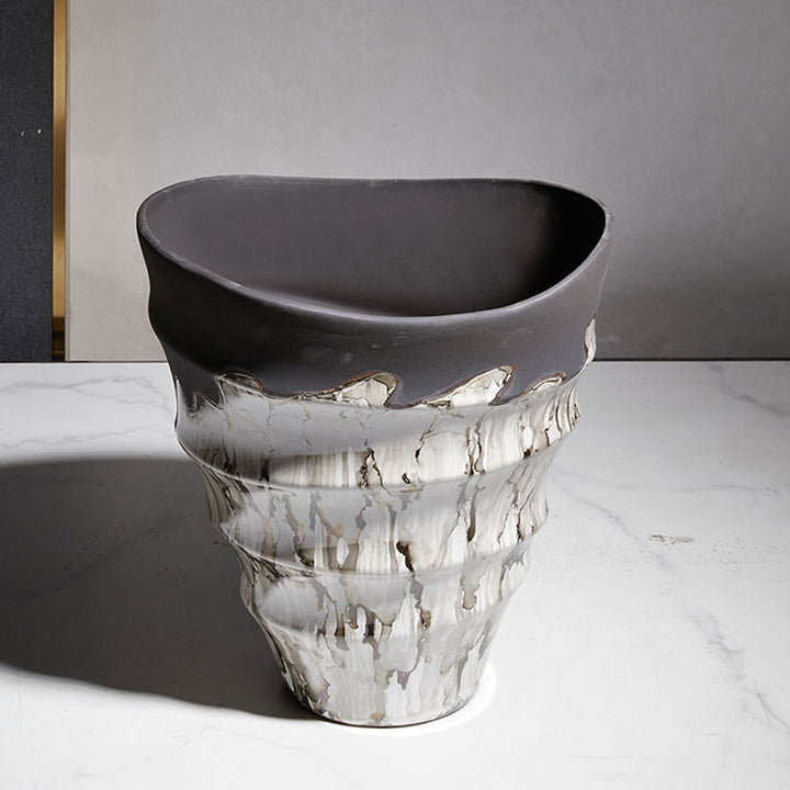 Contemporary Geometric Decorative Vase