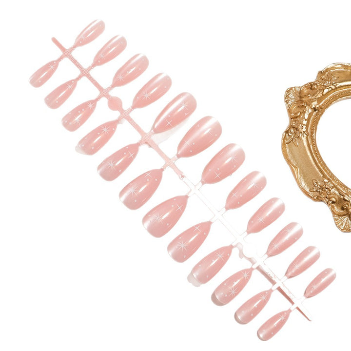 Premium Glittery Long Press-On Nails Kalsten