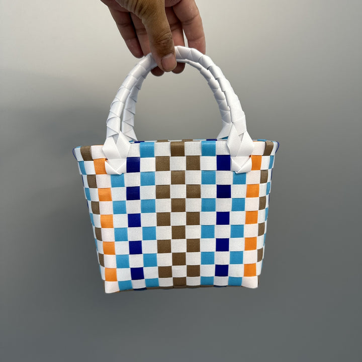 Playful and Colorful Basket Bag Kalsten